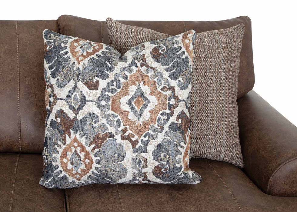 Franklin Furniture - 832 Langston Loveseat in Duvall Vintage Brown - 83220
