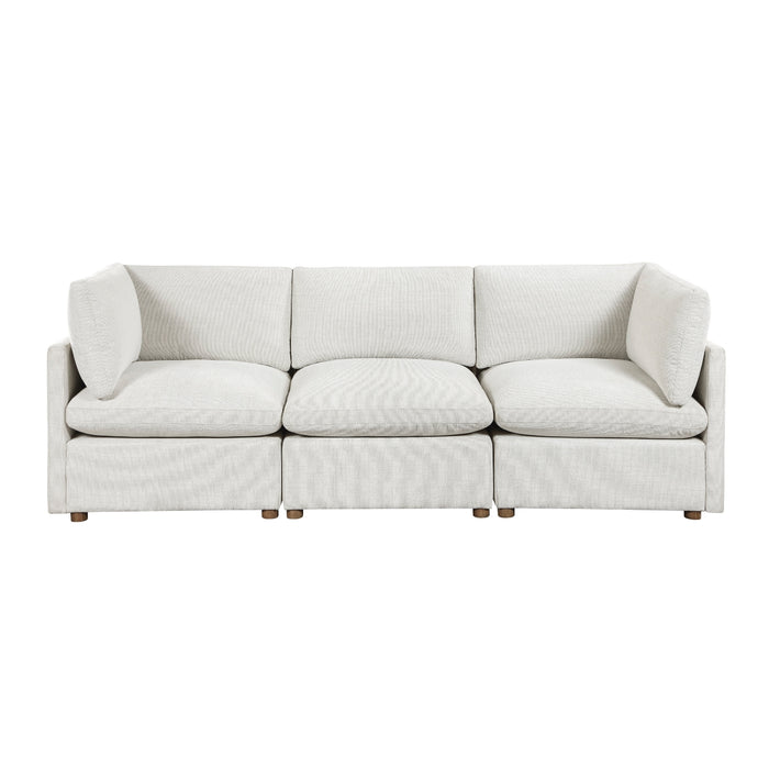 Homelegance - Annex Sofa in Beige - 8338BE-3 - GreatFurnitureDeal