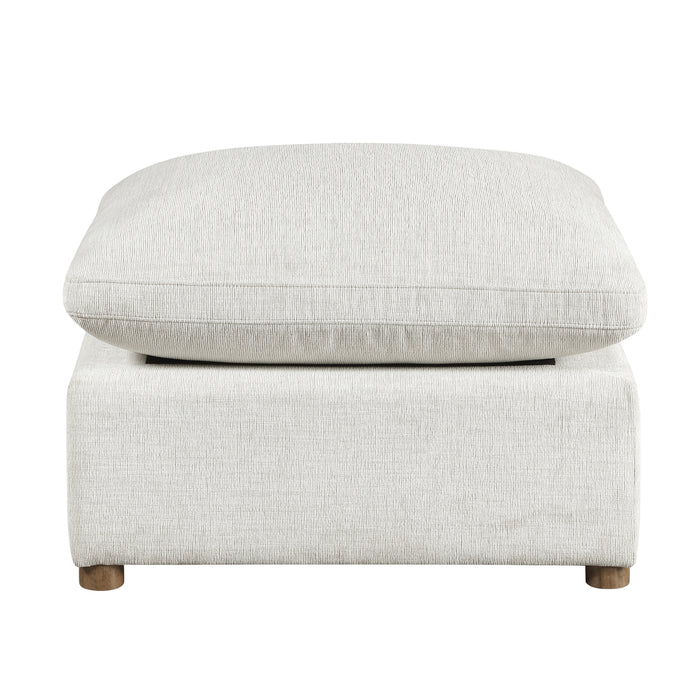 Homelegance - Annex 5 Piece Modular Sectional with Ottoman in Beige - 8338BE*53CRACOT - GreatFurnitureDeal