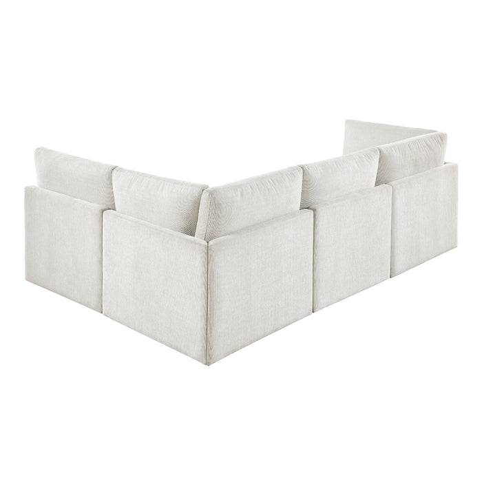 Homelegance - Annex 4 Piece Modular Sectional in Beige - 8338BE*42AC2CR - GreatFurnitureDeal