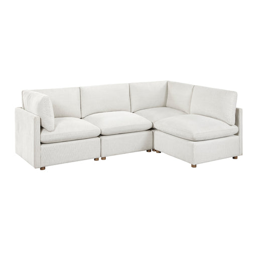 Homelegance - Annex 4 Piece Modular Sectional in Beige - 8338BE*42AC2CR - GreatFurnitureDeal