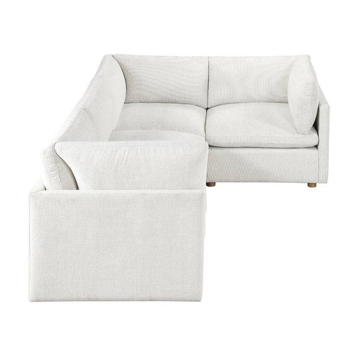 Homelegance - Annex 4 Piece Modular Sectional in Beige - 8338BE*43CRAC - GreatFurnitureDeal