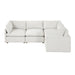 Homelegance - Annex 4 Piece Modular Sectional in Beige - 8338BE*43CRAC - GreatFurnitureDeal
