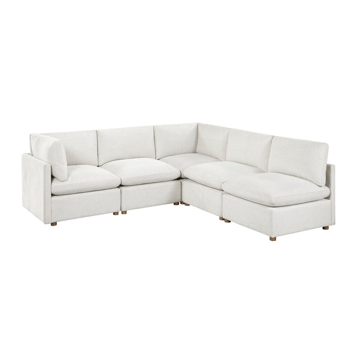 Homelegance - Annex 5 Piece Modular Sectional in Beige - 8338BE*52CR3AC - GreatFurnitureDeal
