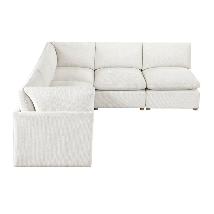 Homelegance - Annex 5 Piece Modular Sectional in Beige - 8338BE*52CR3AC - GreatFurnitureDeal