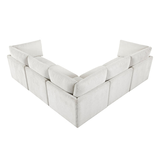 Homelegance - Annex 5 Piece Modular Sectional in Beige - 8338BE*53CR2AC - GreatFurnitureDeal