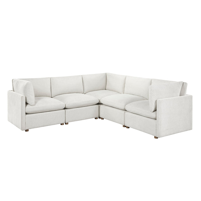 Homelegance - Annex 5 Piece Modular Sectional in Beige - 8338BE*53CR2AC - GreatFurnitureDeal