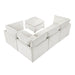 Homelegance - Annex 5 Piece Modular Sectional with Ottoman in Beige - 8338BE*53CRACOT - GreatFurnitureDeal
