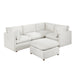 Homelegance - Annex 5 Piece Modular Sectional with Ottoman in Beige - 8338BE*53CRACOT - GreatFurnitureDeal