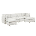 Homelegance - Annex 6 Piece Modular Sectional with Two Ottomans in Beige - 8338BE*62CR2AC2OT - GreatFurnitureDeal