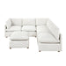 Homelegance - Annex 6 Piece Modular Sectional with Ottoman in Beige - 8338BE*62CR3ACOT - GreatFurnitureDeal
