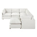 Homelegance - Annex 6 Piece Modular Sectional with Ottoman in Beige - 8338BE*63CR2ACOT - GreatFurnitureDeal