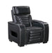 Homelegance - Cyber 3 Piece Power Reclining Living Room Set in Black - 8344BLK*3PWHM - GreatFurnitureDeal