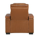Homelegance - Cyber 3 Piece Power Reclining Living Room Set in Brown - 8344BRW*3PWHM - GreatFurnitureDeal
