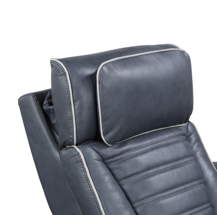 Homelegance - Cyber 3 Piece Power Reclining Living Room Set in Blue - 8344BUE*3PWHM - GreatFurnitureDeal