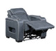 Homelegance - Cyber Power Reclining Chair with Power Headrest in Blue - 8344BUE-1PWHM - GreatFurnitureDeal