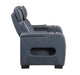 Homelegance - Cyber 3 Piece Power Reclining Living Room Set in Blue - 8344BUE*3PWHM - GreatFurnitureDeal