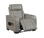 Homelegance - Cyber 3 Piece Power Reclining Living Room Set in Gray - 8344GRY*3PWHM - GreatFurnitureDeal