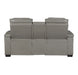 Homelegance - Cyber 2 Piece Power Reclining Sofa Set in Gray - 8344GRY*2PWHM - GreatFurnitureDeal