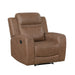 Homelegance - Hearth 3 Piece Sofa Set in Brown - 8347BRW*3 - GreatFurnitureDeal