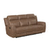 Homelegance - Hearth 2 Piece Sofa Set in Brown - 8347BRW*2 - GreatFurnitureDeal