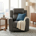 Homelegance - Hearth 3 Piece Sofa Set in Charcoal - 8347CRC*3 - GreatFurnitureDeal