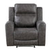 Homelegance - Hearth 3 Piece Sofa Set in Charcoal - 8347CRC*3 - GreatFurnitureDeal