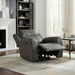 Homelegance - Hearth 3 Piece Sofa Set in Charcoal - 8347CRC*3 - GreatFurnitureDeal