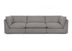 Franklin Furniture - 835 Boston 3 Piece Sectional in Dream Slate - 83501-SLATE-3SET - GreatFurnitureDeal