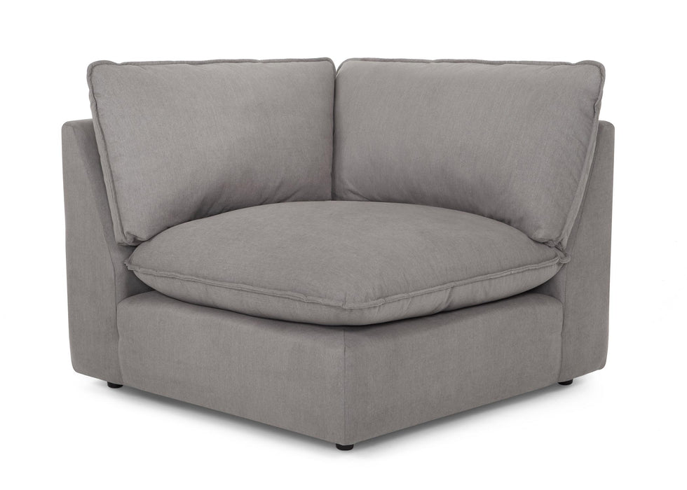 Franklin Furniture - 835 Boston 5 Piece Sectional in Dream Slate - 83503-SLATE-5SET - GreatFurnitureDeal