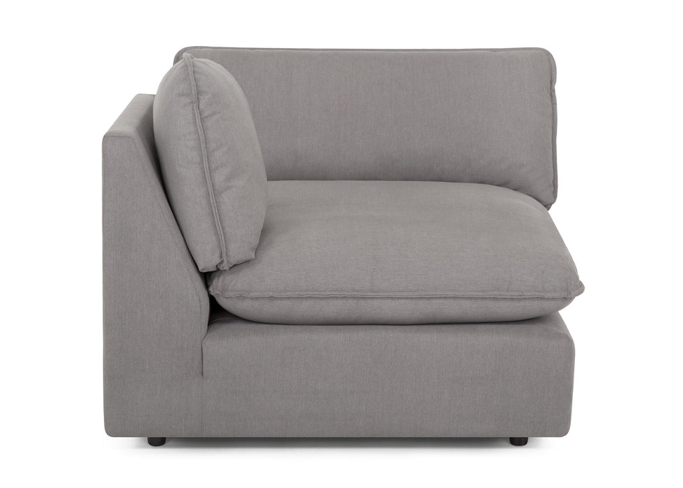 Franklin Furniture - 835 Boston 5 Piece Sectional in Dream Slate - 83503-SLATE-5SET - GreatFurnitureDeal