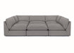 Franklin Furniture - 835 Boston 5 Piece Sectional in Dream Slate - 83501-SLATE-5SET - GreatFurnitureDeal