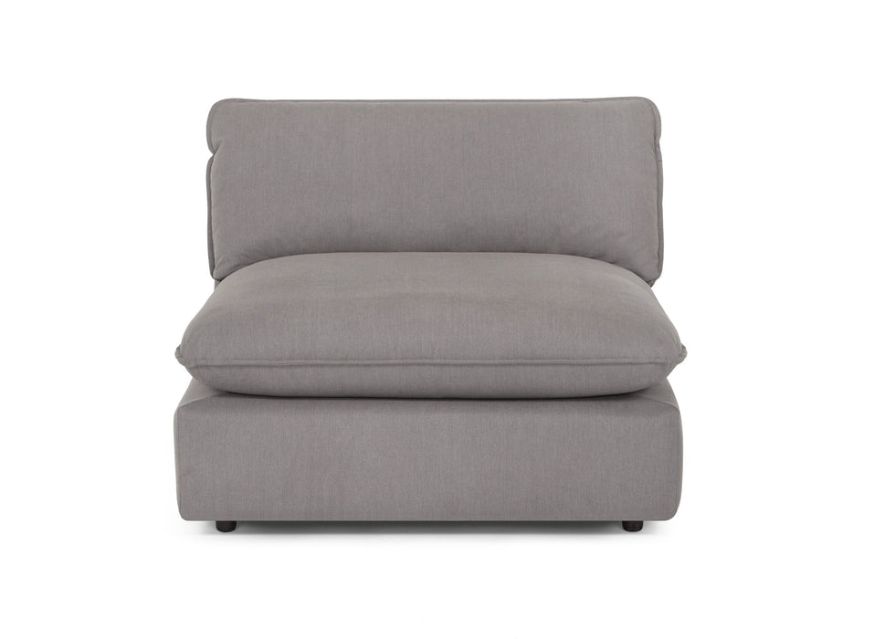 Franklin Furniture - 835 Boston 5 Piece Sectional in Dream Slate - 83503-SLATE-5SET - GreatFurnitureDeal