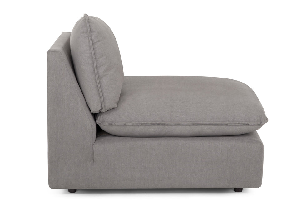 Franklin Furniture - 835 Boston 5 Piece Sectional in Dream Slate - 83503-SLATE-5SET - GreatFurnitureDeal