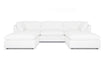 Franklin Furniture - 835 Boston 5 Piece Sectional in Dream Pearl - 83501-PEARL-5SET - GreatFurnitureDeal