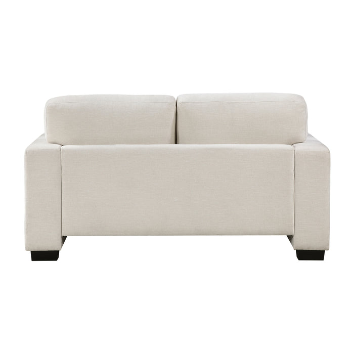 Homelegance - Cove 2 Piece Sofa Set in Beige - 8357BEG*2 - GreatFurnitureDeal