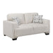 Homelegance - Cove 2 Piece Sofa Set in Beige - 8357BEG*2 - GreatFurnitureDeal