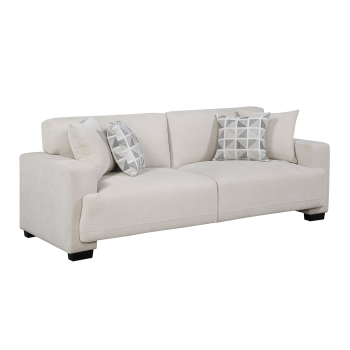 Homelegance - Cove 2 Piece Sofa Set in Beige - 8357BEG*2 - GreatFurnitureDeal