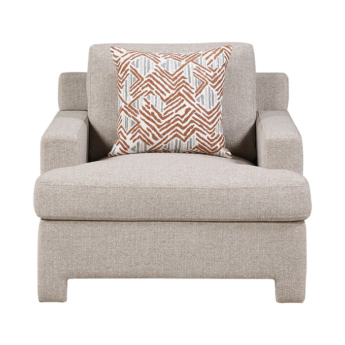 Homelegance - Everly 3 Piece Sofa Set in Beige - 8358TP*3 - GreatFurnitureDeal