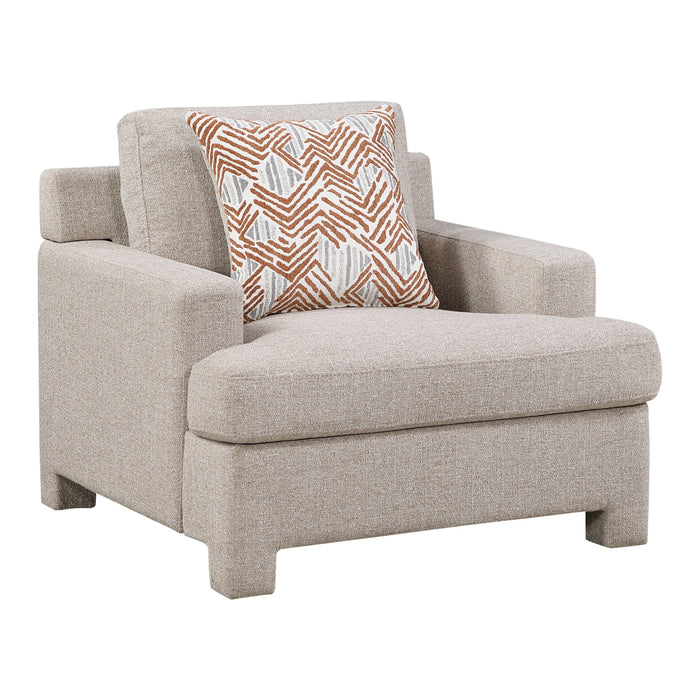 Homelegance - Everly 3 Piece Sofa Set in Beige - 8358TP*3 - GreatFurnitureDeal
