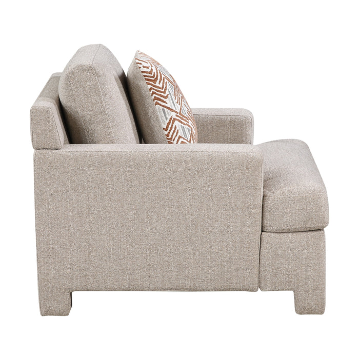 Homelegance - Everly 3 Piece Sofa Set in Beige - 8358TP*3 - GreatFurnitureDeal