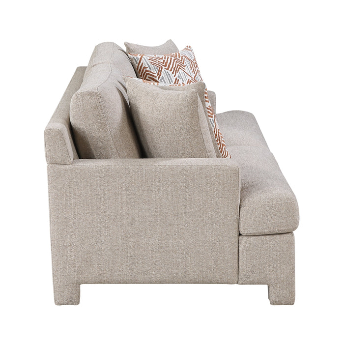 Homelegance - Everly 3 Piece Sofa Set in Beige - 8358TP*3