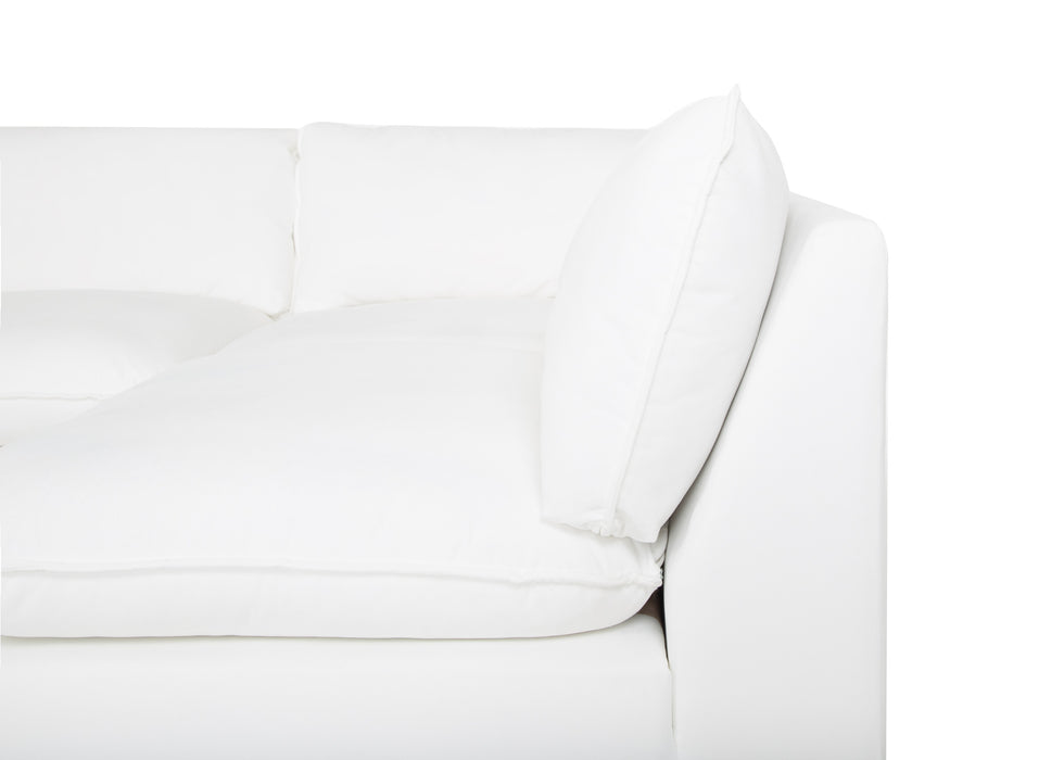 Franklin Furniture - 835 Boston 4 Piece Sectional in Dream Pearl - 83501-83503-83518-PEARL-4SET - GreatFurnitureDeal