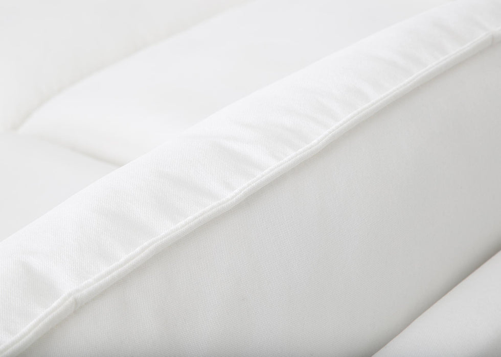 Franklin Furniture - 835 Boston 4 Piece Sectional in Dream Pearl - 83501-83503-83518-PEARL-4SET - GreatFurnitureDeal