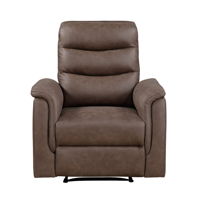 Homelegance - Metric 3 Piece Sofa Set in Brown - 8360BRW*3 - GreatFurnitureDeal