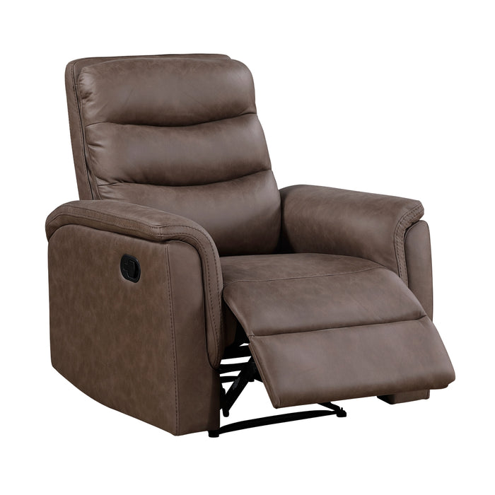 Homelegance - Metric 3 Piece Sofa Set in Brown - 8360BRW*3 - GreatFurnitureDeal