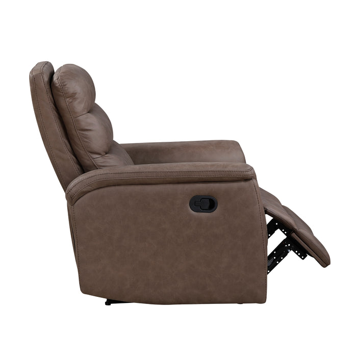 Homelegance - Metric 3 Piece Sofa Set in Brown - 8360BRW*3 - GreatFurnitureDeal