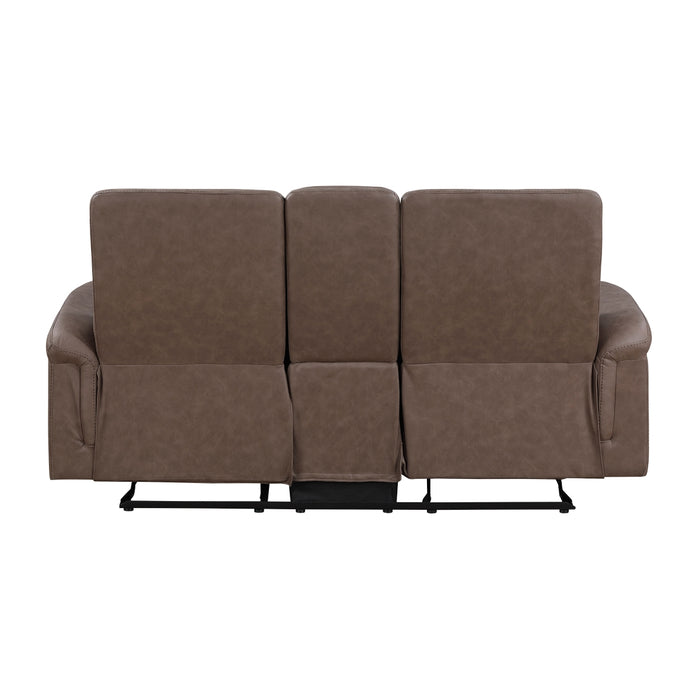 Homelegance - Metric 3 Piece Sofa Set in Brown - 8360BRW*3 - GreatFurnitureDeal