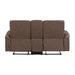Homelegance - Metric 3 Piece Sofa Set in Brown - 8360BRW*3 - GreatFurnitureDeal