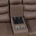 Homelegance - Metric 3 Piece Sofa Set in Brown - 8360BRW*3 - GreatFurnitureDeal